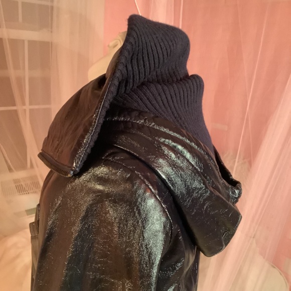 Alice + Olivia Patent Leather Jacket - Picture 5 of 10